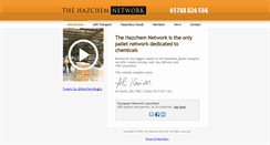 Desktop Screenshot of hazchemnetwork.co.uk